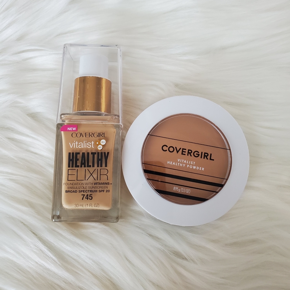 NEW🌅COVERGIRL VITALIST HEALTHY POWDER/ FOUNDATION